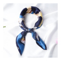 16MM Custom logo made silk scarf